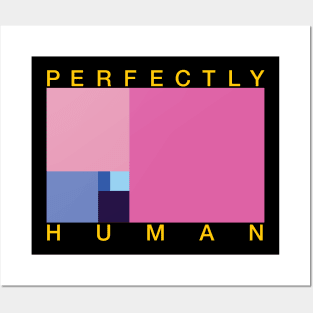 Perfectly Human - Omnisexual Pride Flag Posters and Art